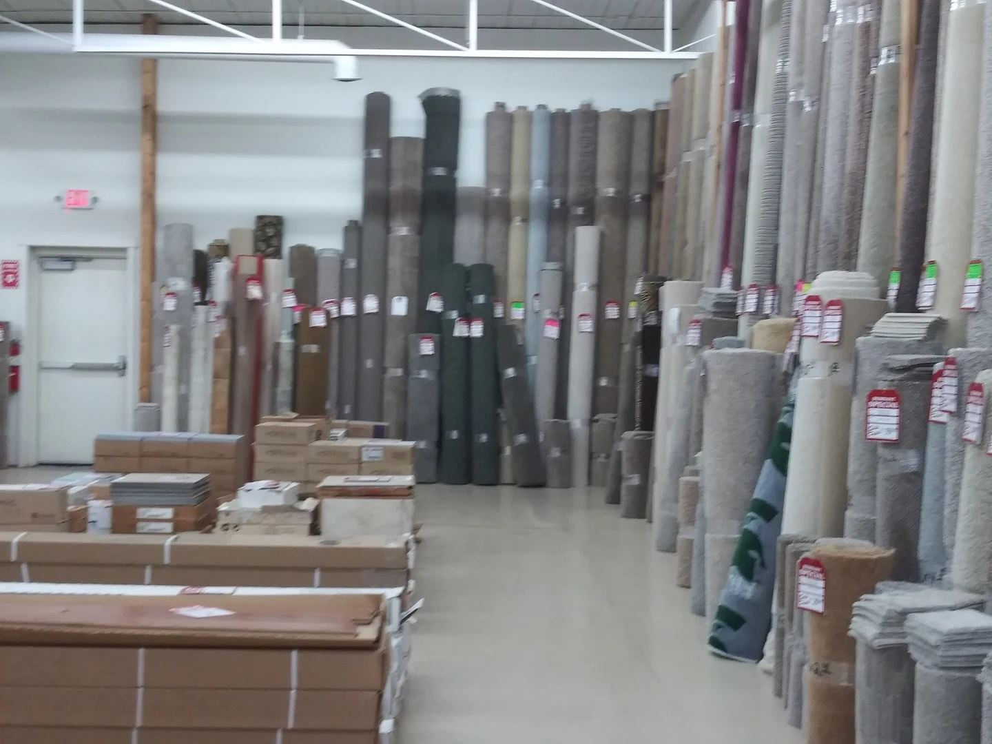  Carpet outlet Inventory